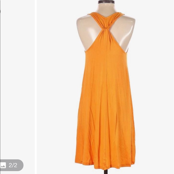 LOFT Beach Dress, NWT, Sz. Small in Marigold - Picture 2 of 5